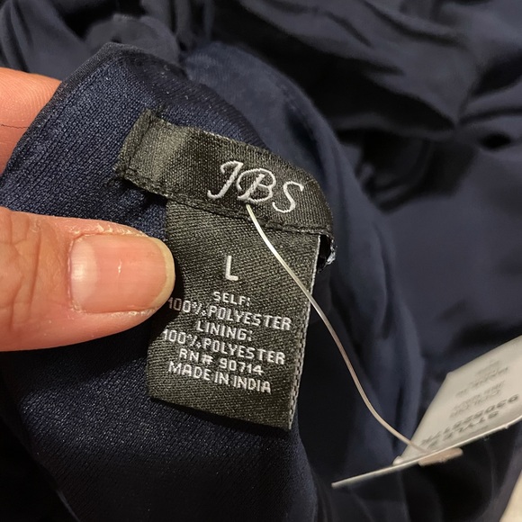 JBS Navy Evening Dress Halter Jumper - Picture 15 of 15